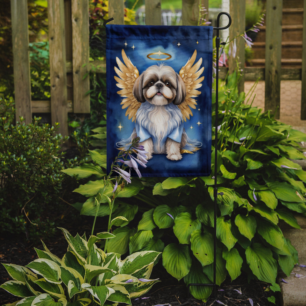 Shih Tzu My Angel Garden Flag