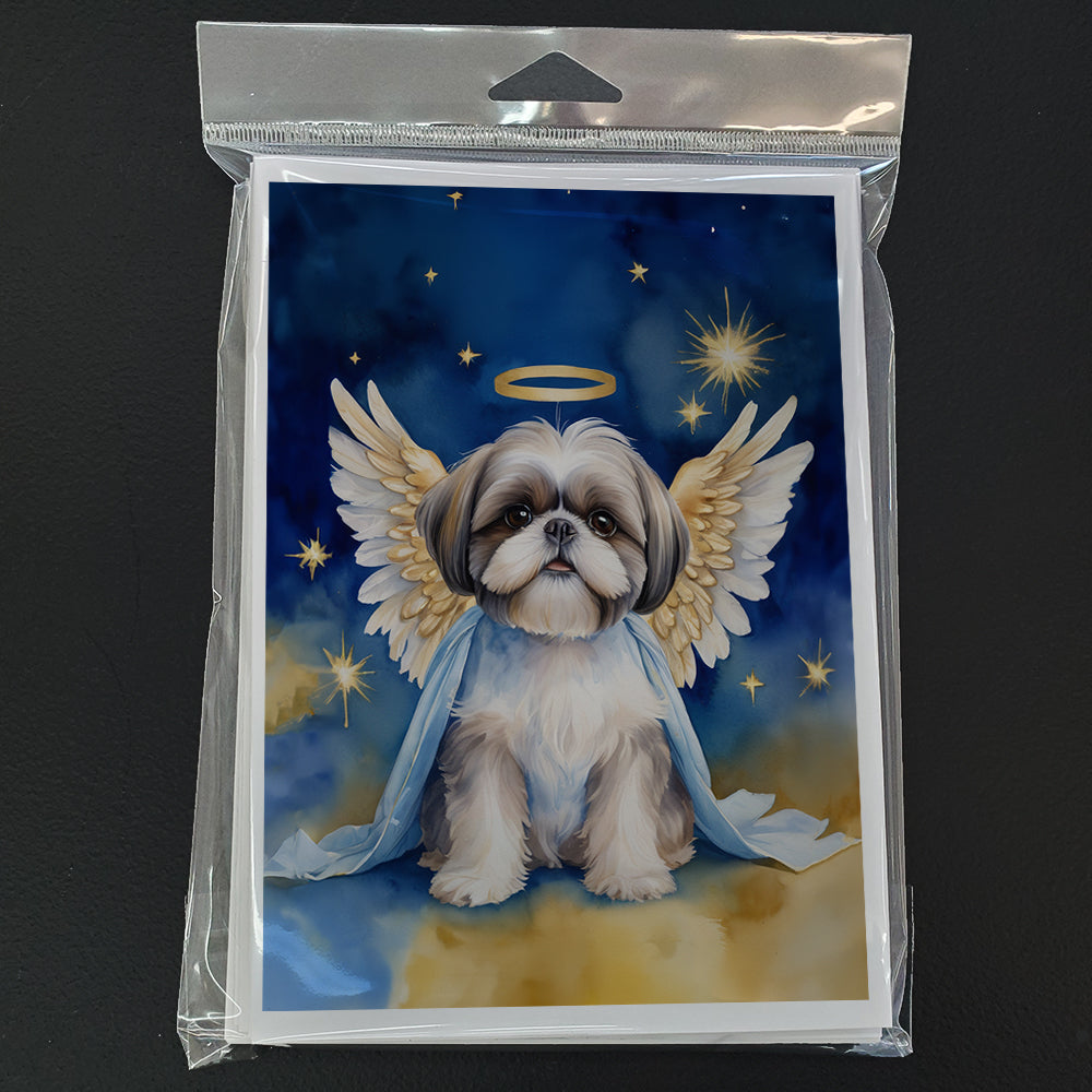 Shih Tzu My Angel Greeting Cards Pack of 8