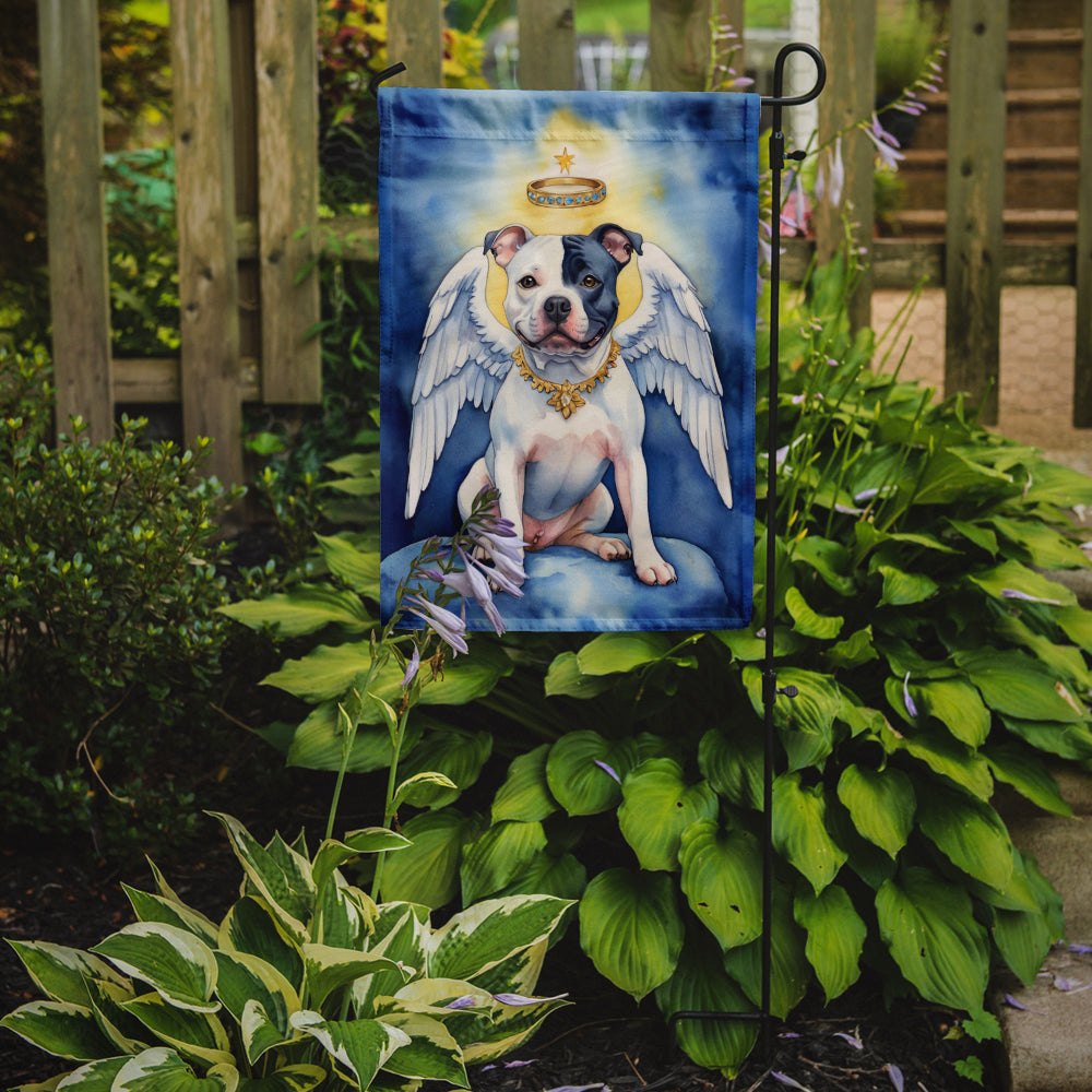 Staffordshire Bull Terrier My Angel Garden Flag