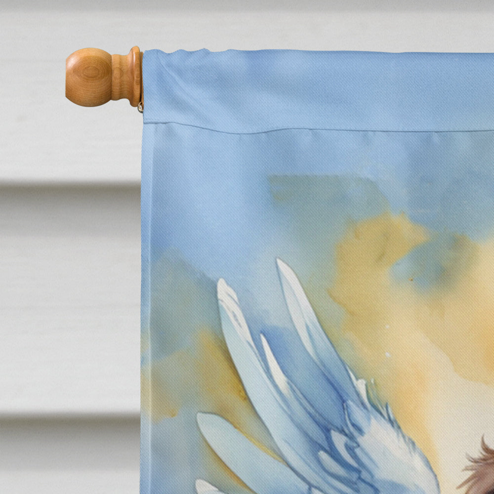 Sussex Spaniel My Angel House Flag