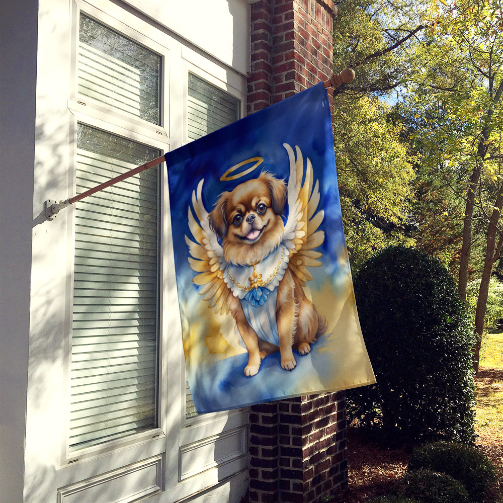 Tibetan Spaniel My Angel House Flag