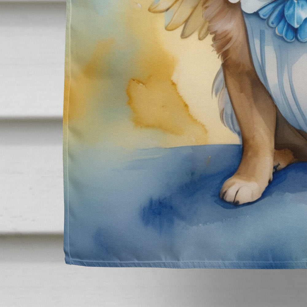 Tibetan Spaniel My Angel House Flag