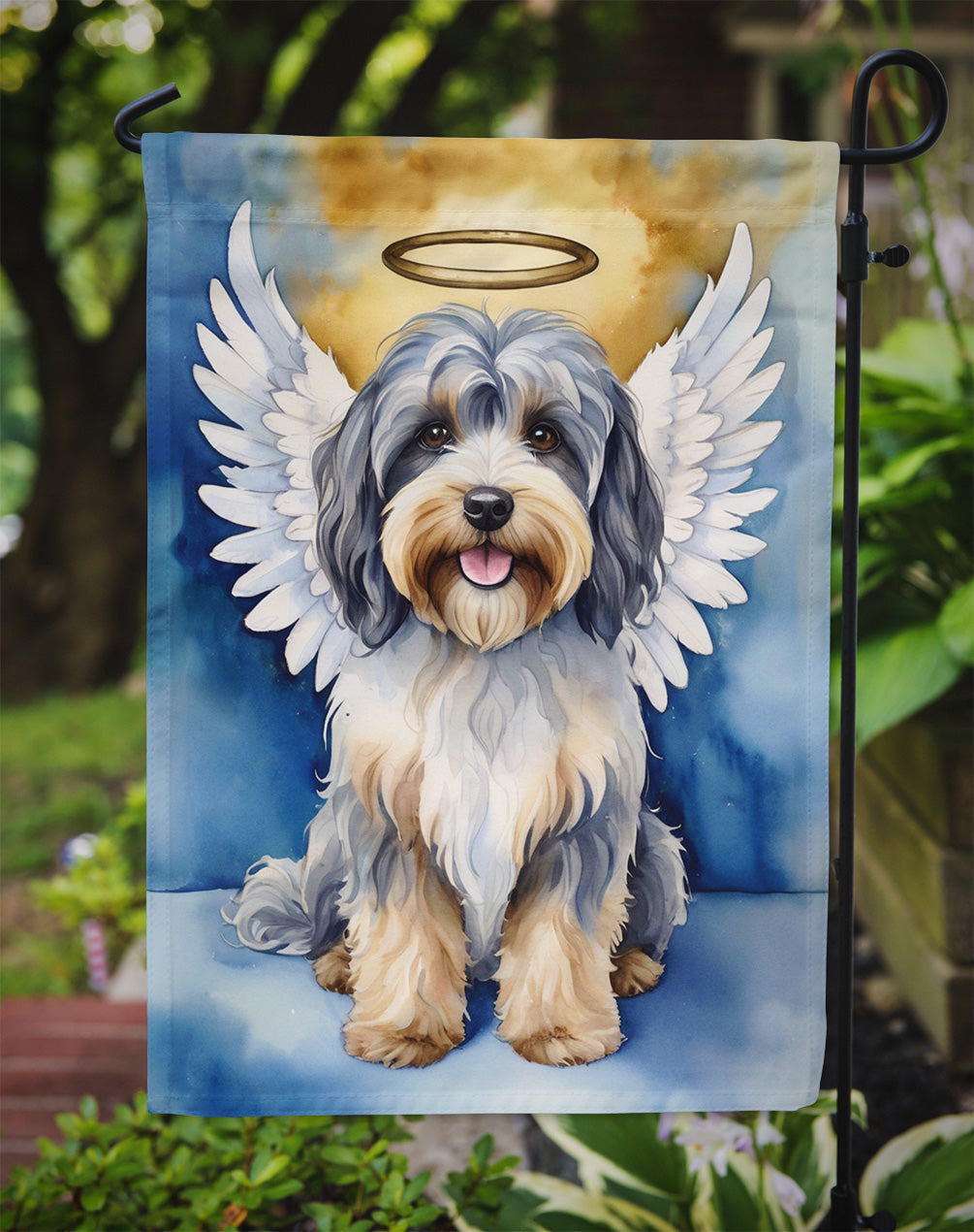 Tibetan Terrier My Angel Garden Flag