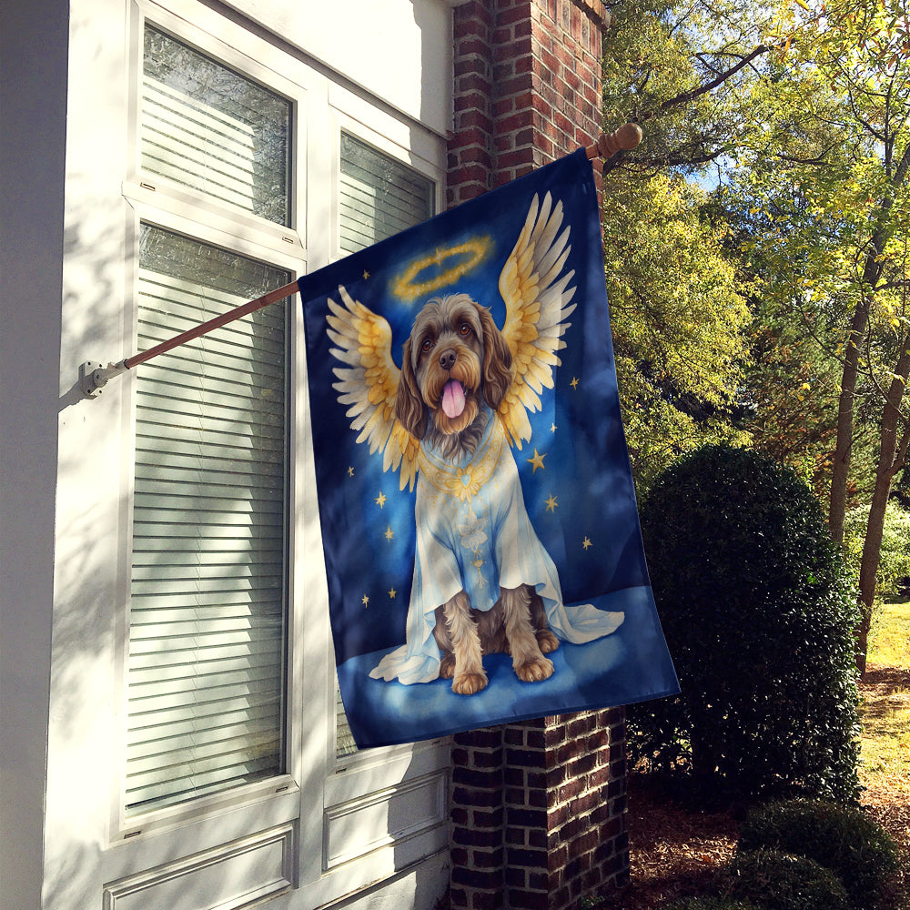 Wirehaired Pointing Griffon My Angel House Flag