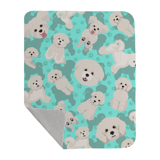 Buy this Bichon Frise Quilted Blanket 50x60