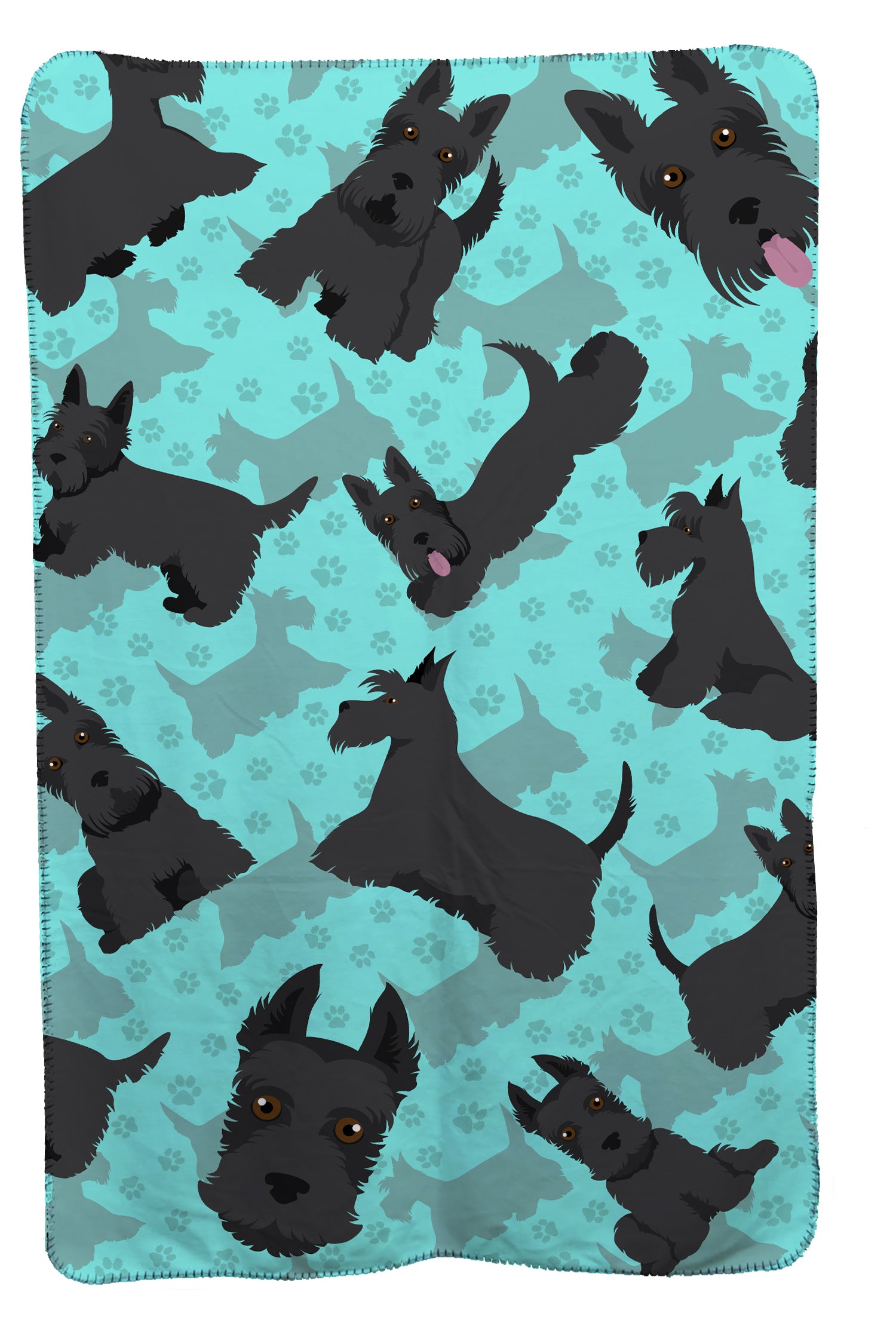 Buy this Scottish Terrier Soft Travel Blanket with Bag