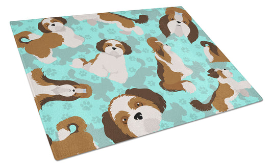 Buy this Shih Tzu Glass Cutting Board Large