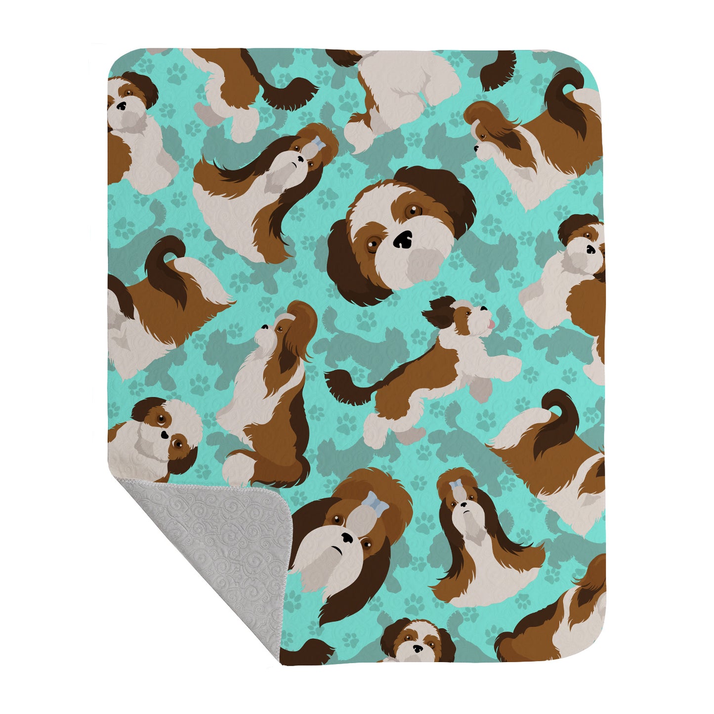 Buy this Shih Tzu Quilted Blanket 50x60