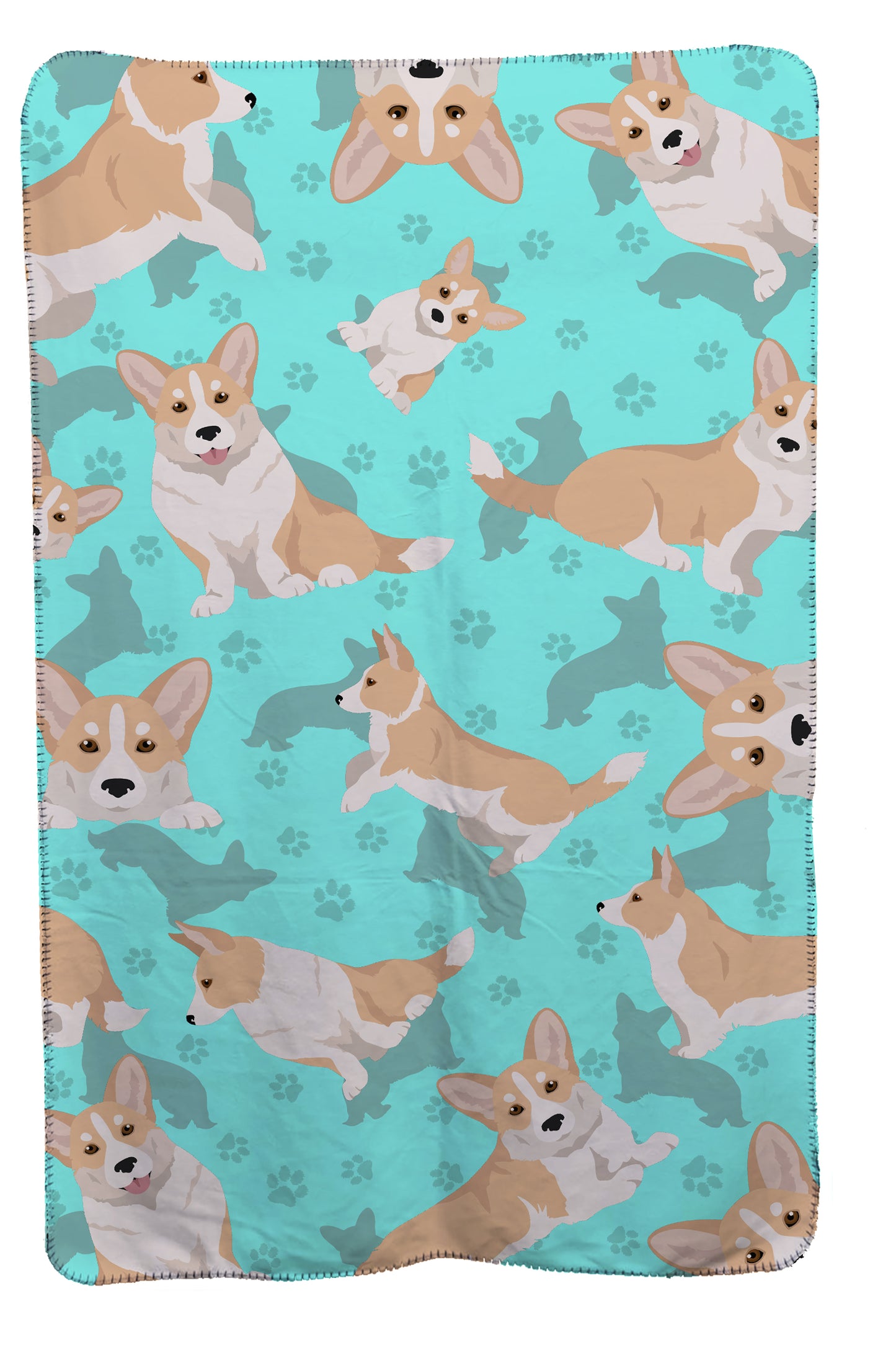 Buy this Fawn Cardigan Corgi Soft Travel Blanket with Bag