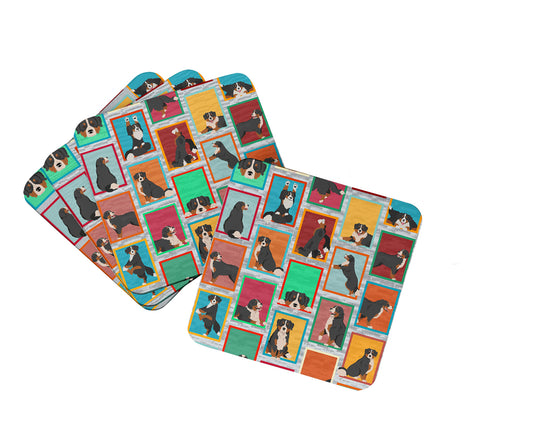 Buy this Lots of Bernese Mountain Dog Foam Coasters