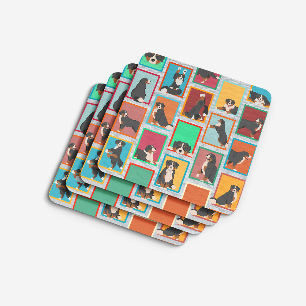 Lots of Bernese Mountain Dog Foam Coasters