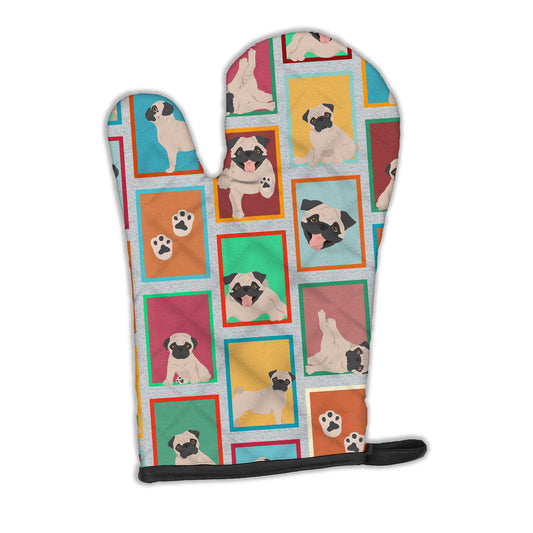 Buy this Lots of Fawn Pug Oven Mitt