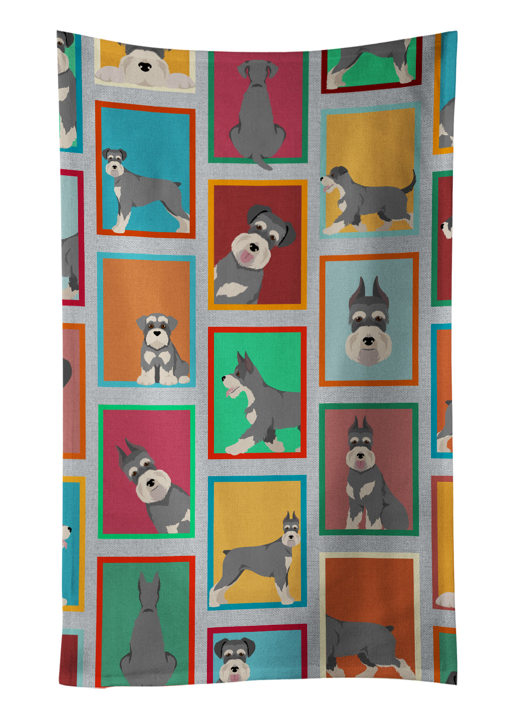 Buy this Lots of Schnauzer Kitchen Towel