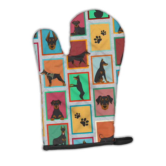 Buy this Lots of Doberman Pinscher Oven Mitt