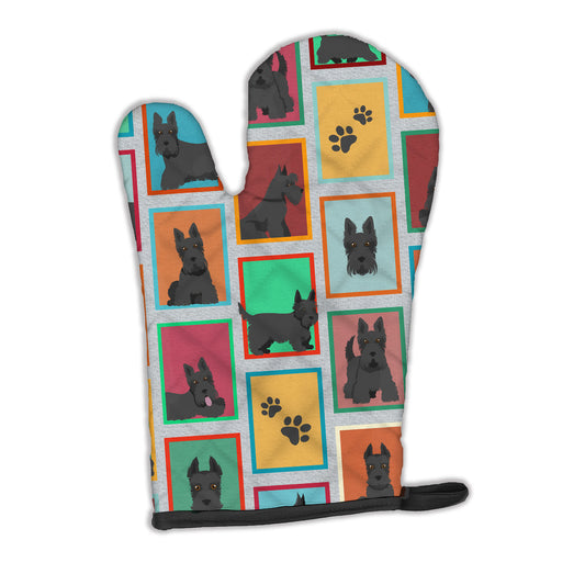 Buy this Lots of Scottish Terrier Oven Mitt