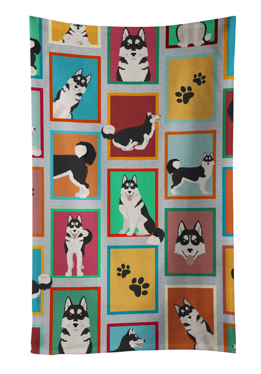Buy this Lots of Siberian Husky Kitchen Towel