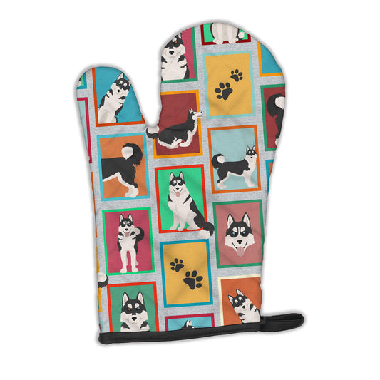 Buy this Lots of Siberian Husky Oven Mitt