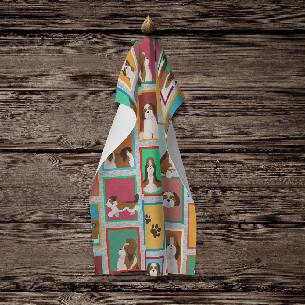 Lots of Shih Tzu Kitchen Towel