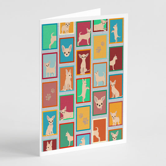 Buy this Lots of Chihuahua Greeting Cards Pack of 8