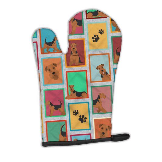 Buy this Lots of Airedale Terrier Oven Mitt