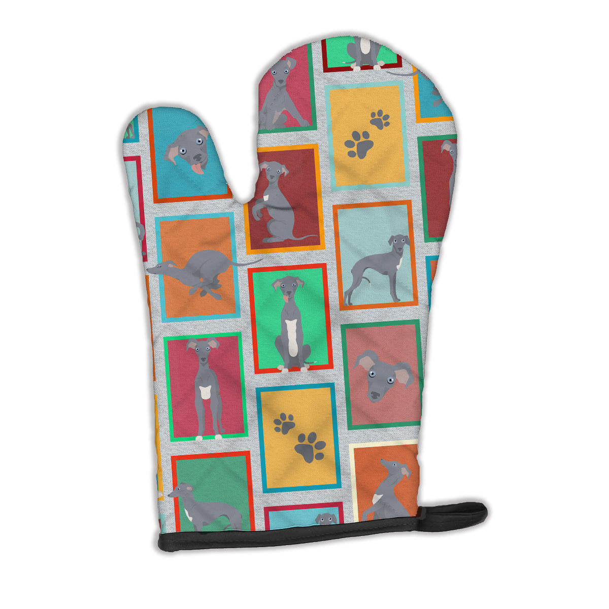 Buy this Lots of Italian Greyhound Oven Mitt