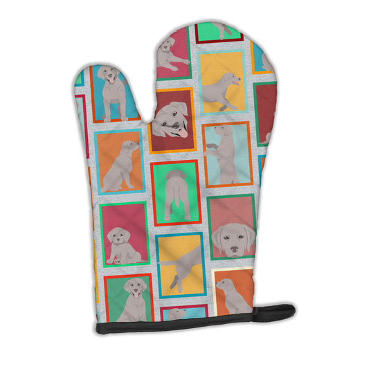 Buy this Lots of Grey Labrador Retriever Oven Mitt
