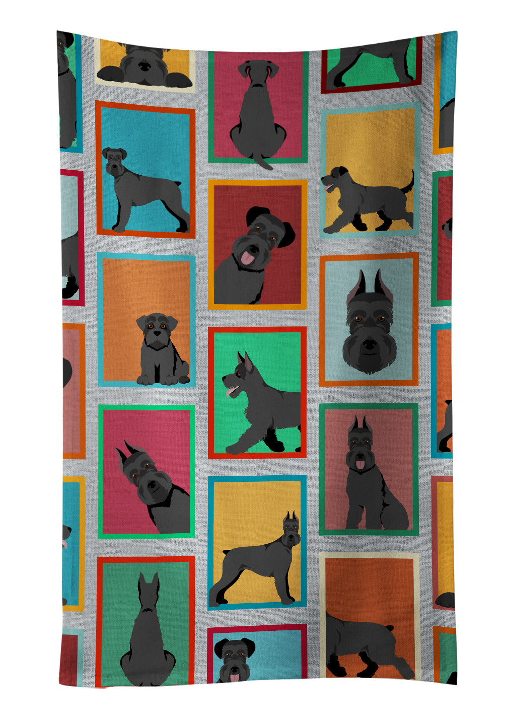 Buy this Lots of Black Schnauzer Kitchen Towel