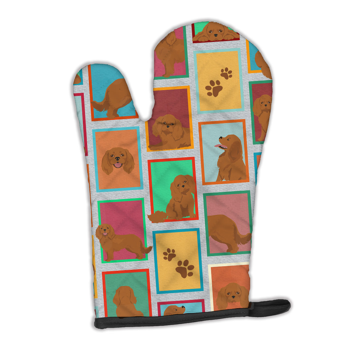 Buy this Lots of Ruby Cavalier Spaniel Oven Mitt
