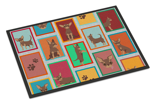 Buy this Lots of Chocolate Chihuahua Doormat