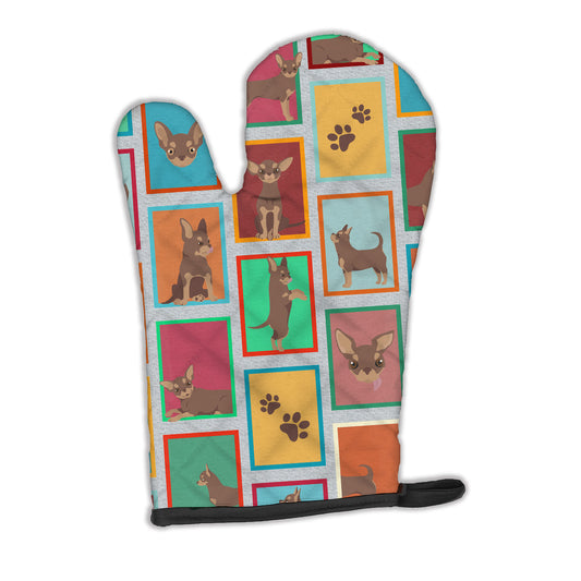 Buy this Lots of Chocolate Chihuahua Oven Mitt