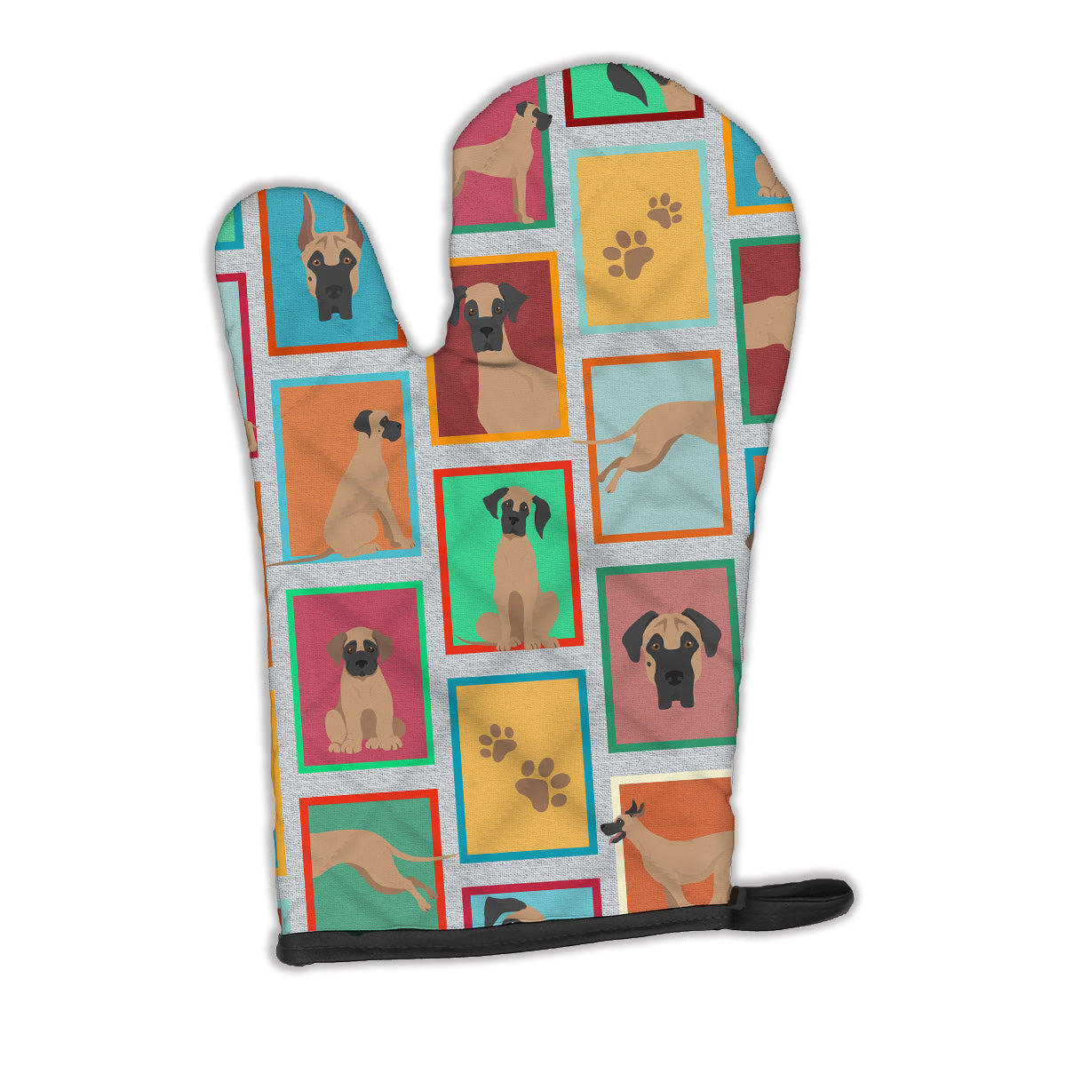 Buy this Lots of Fawn Great Dane Oven Mitt