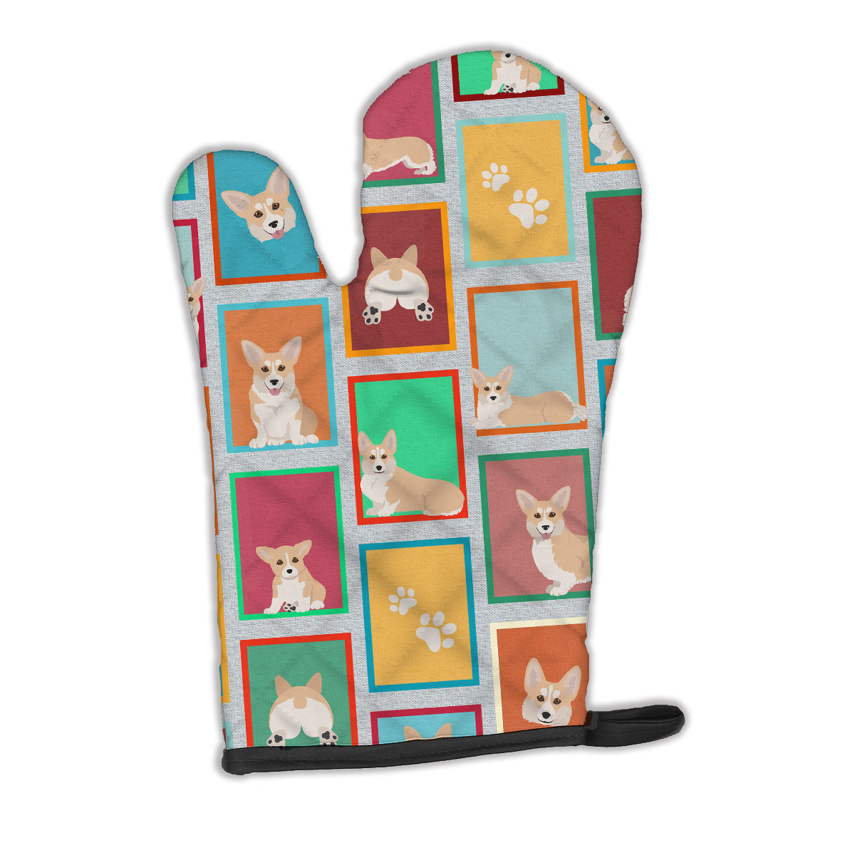 Buy this Lots of Fawn Pembroke Corgi Oven Mitt