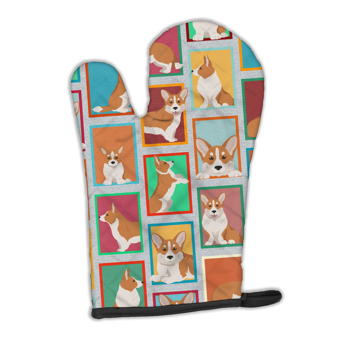 Buy this Lots of Red Cardigan Corgi Oven Mitt