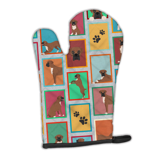 Buy this Lots of Black Face Boxer Oven Mitt