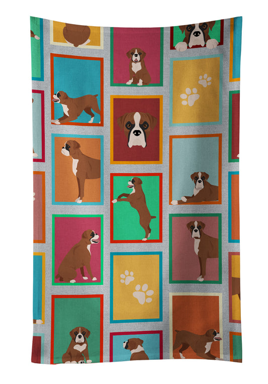Buy this Lots of Flashy Fawn Boxer Kitchen Towel