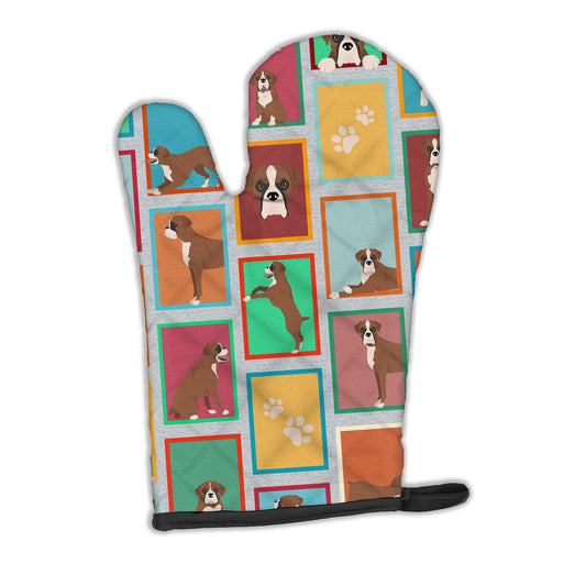 Buy this Lots of Flashy Fawn Boxer Oven Mitt