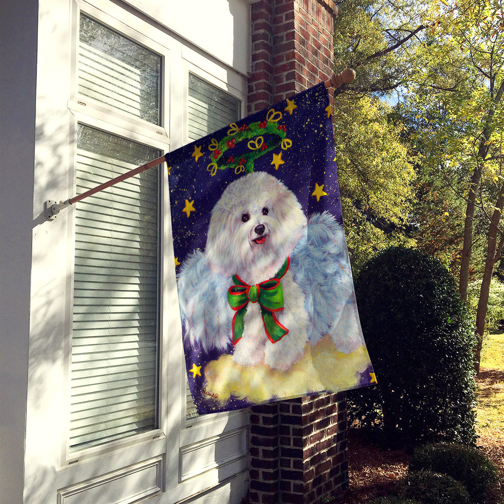 Bichon Frise Christmas Angel Flag Canvas House Size PPP3027CHF