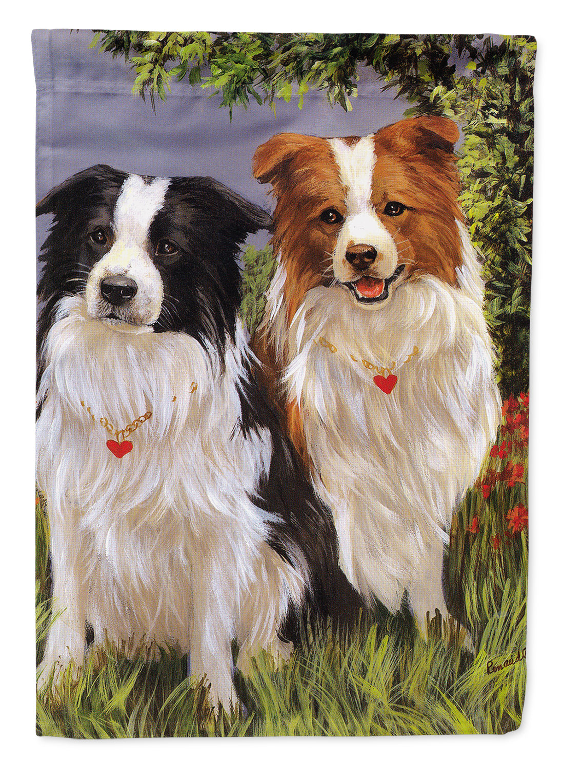 Buy this Border Collie Patrol Flag Garden Size PPP3029GF