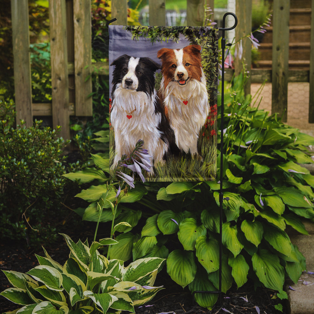 Border Collie Patrol Flag Garden Size PPP3029GF