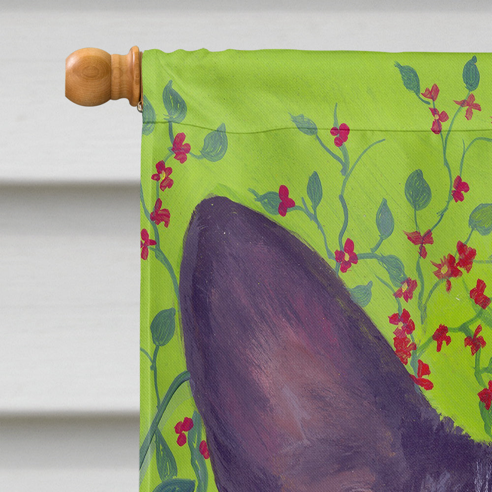 Boston Terrier Jungle Flag Canvas House Size PPP3034CHF