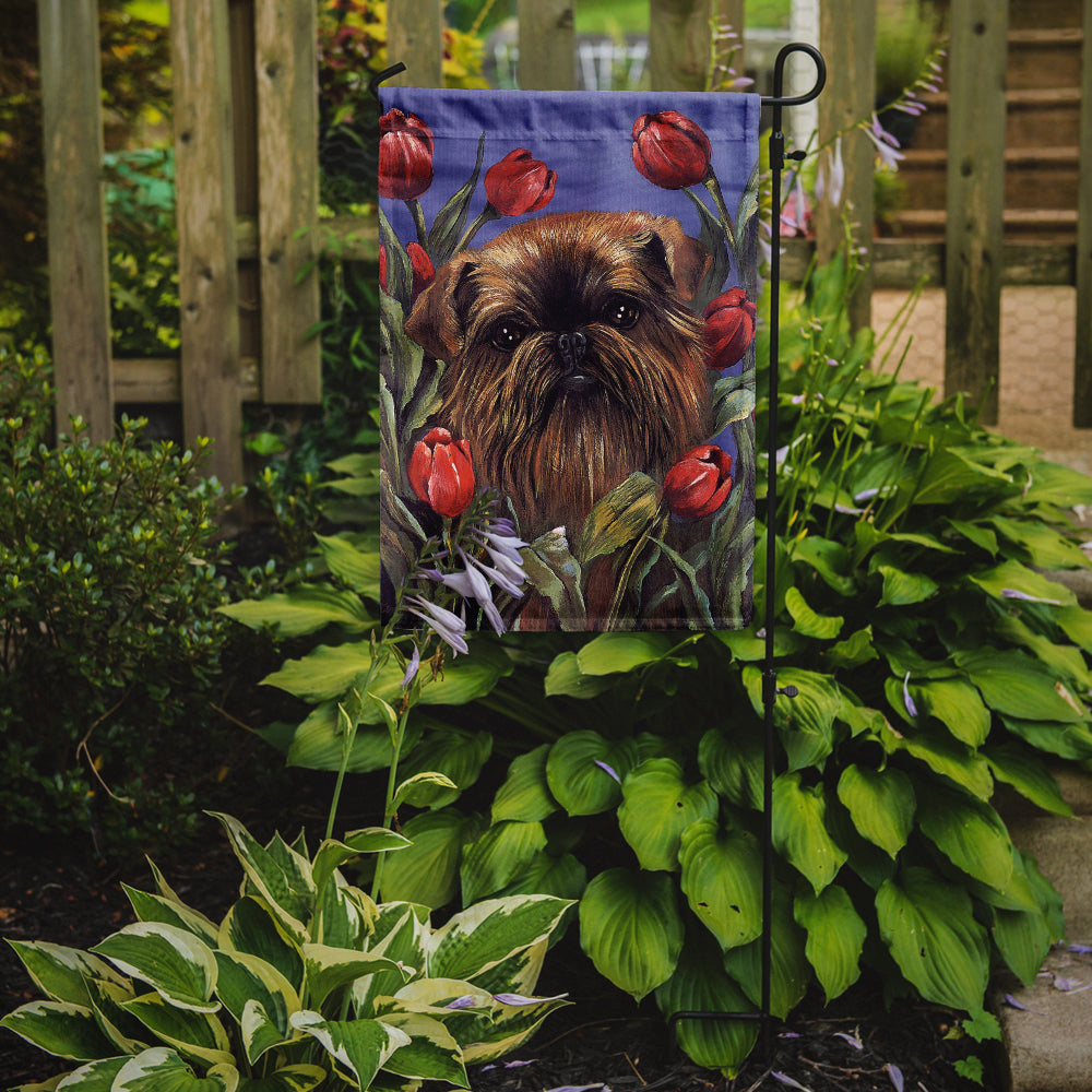 Brussels Griffon Peek a Boo Flag Garden Size PPP3041GF