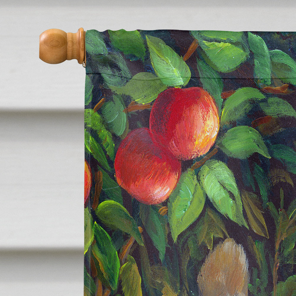 Cairn Terrier Apples Flag Canvas House Size PPP3042CHF