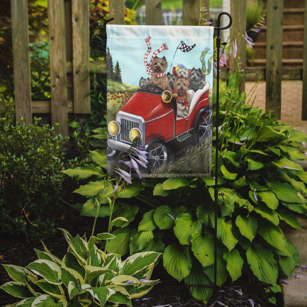 Cairn Terrier On the Move Flag Garden Size PPP3055GF