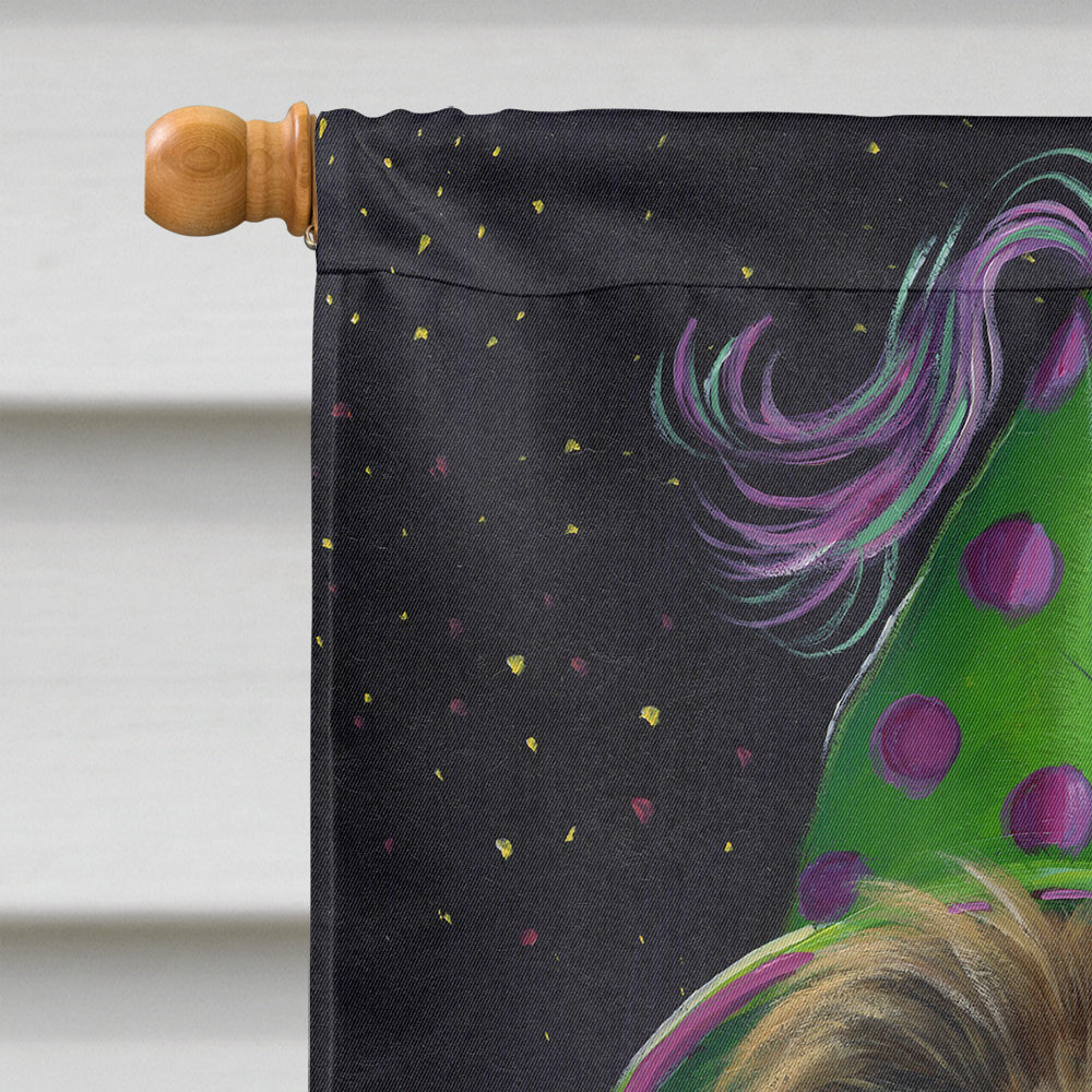 Cairn Terrier Halloween PeekaBoo Flag Canvas House Size PPP3056CHF