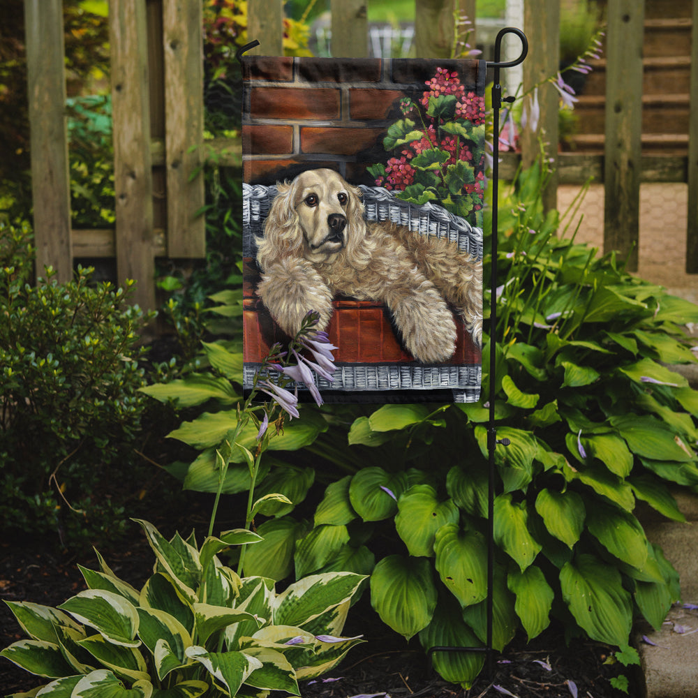 Cocker Spaniel Life is Good Flag Garden Size PPP3074GF