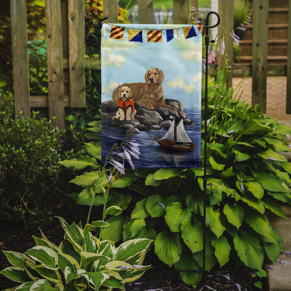 Golden Retriever Retreat Flag Garden Size PPP3100GF