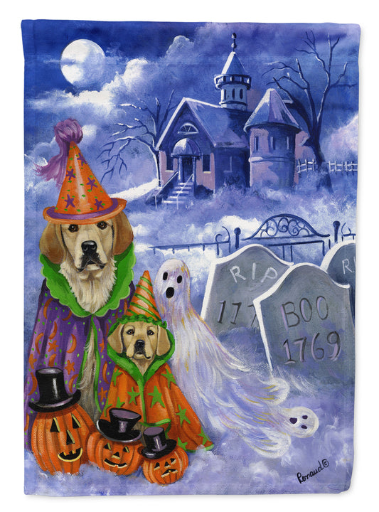 Buy this Golden Retriever Halloween Flag Garden Size PPP3102GF