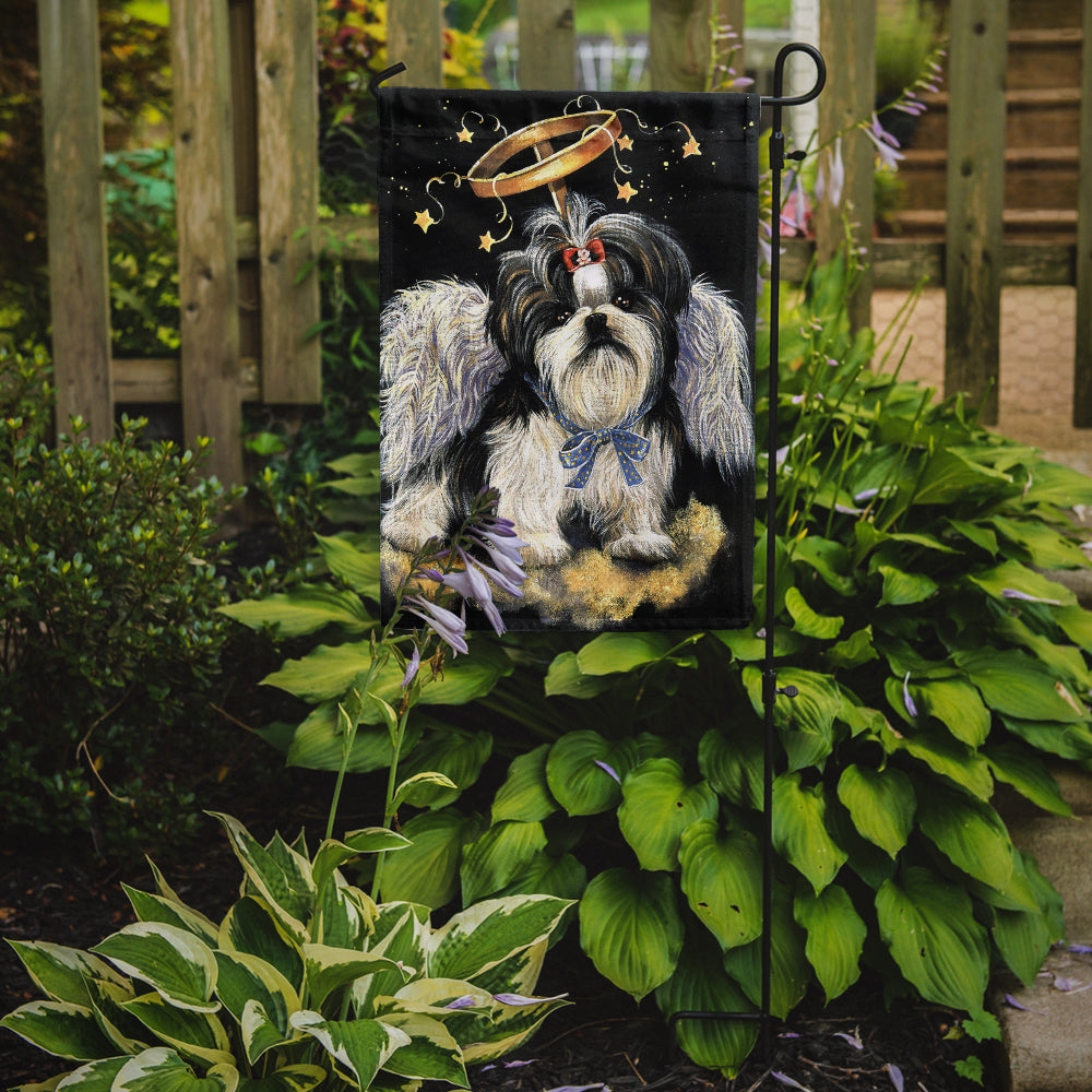 Shih Tzu Christmas Angel Flag Garden Size PPP3127GF