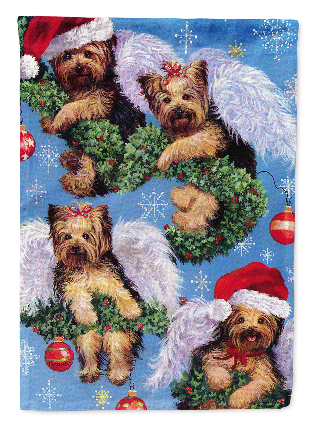 Buy this Yorike Christmas Angels Everywhere Flag Canvas House Size PPP3134CHF