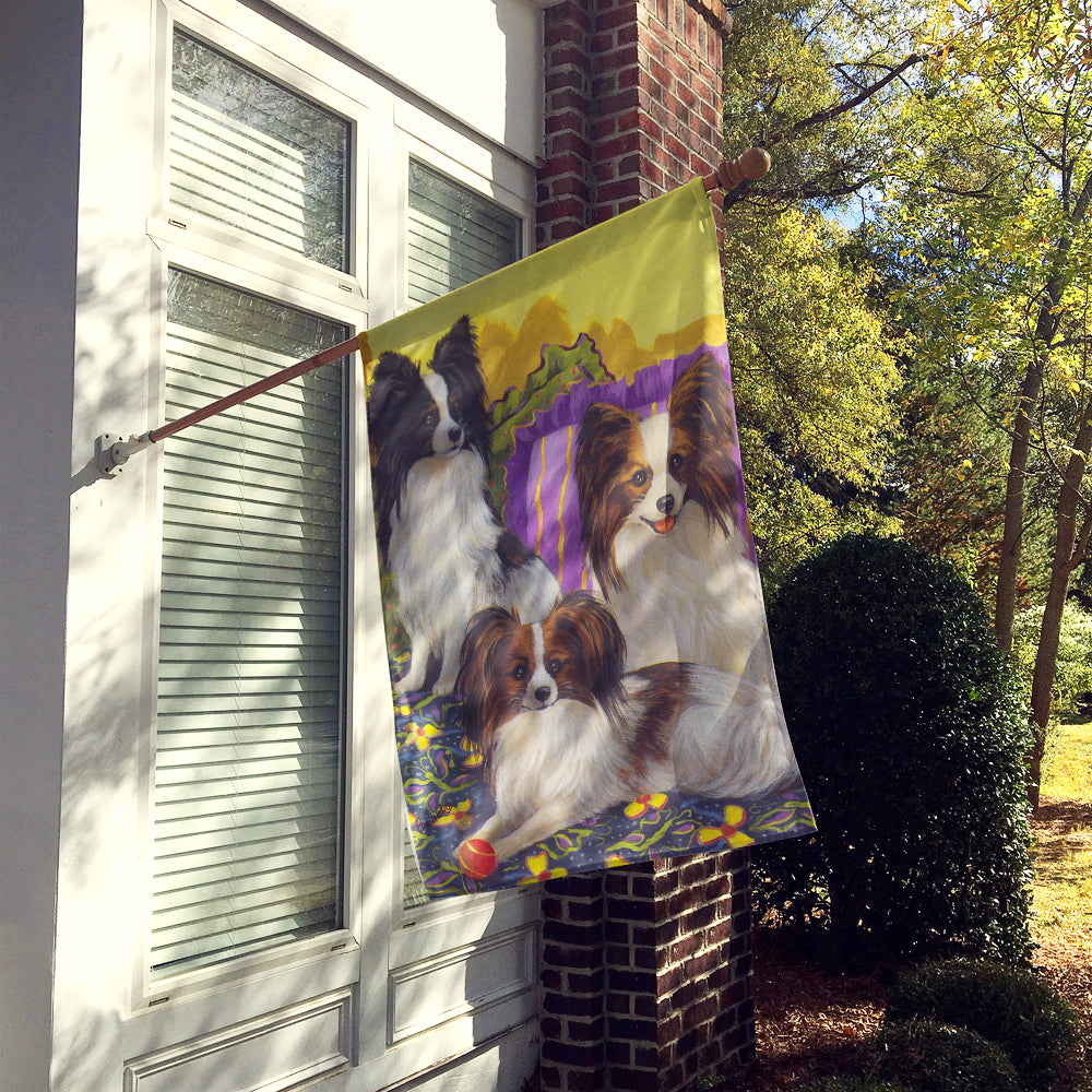 Papillon Party Pals Flag Canvas House Size PPP3144CHF
